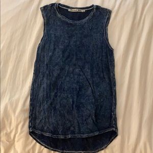 Michael Stars distressed muscle tank